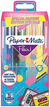 Zestaw 16 Markerów Edycja Retro Flair Paper Mate