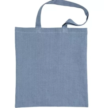 Creativ Company Blue cloth bag 38x42cm