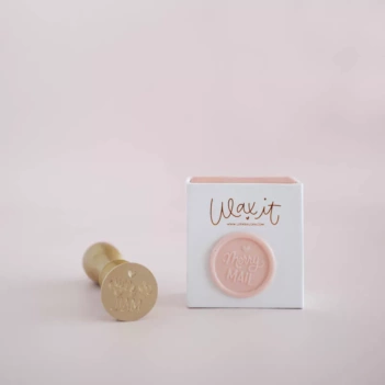 Sello de lacre Merry Mail Wax It Lora Bailora