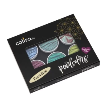 Set de 6 Pigmentos Coliro Finetec Paradise Pearl Colors


