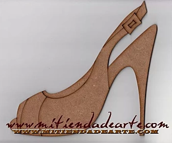 Dayka Trade Silhouette DM ZPT003 Left heel shoe