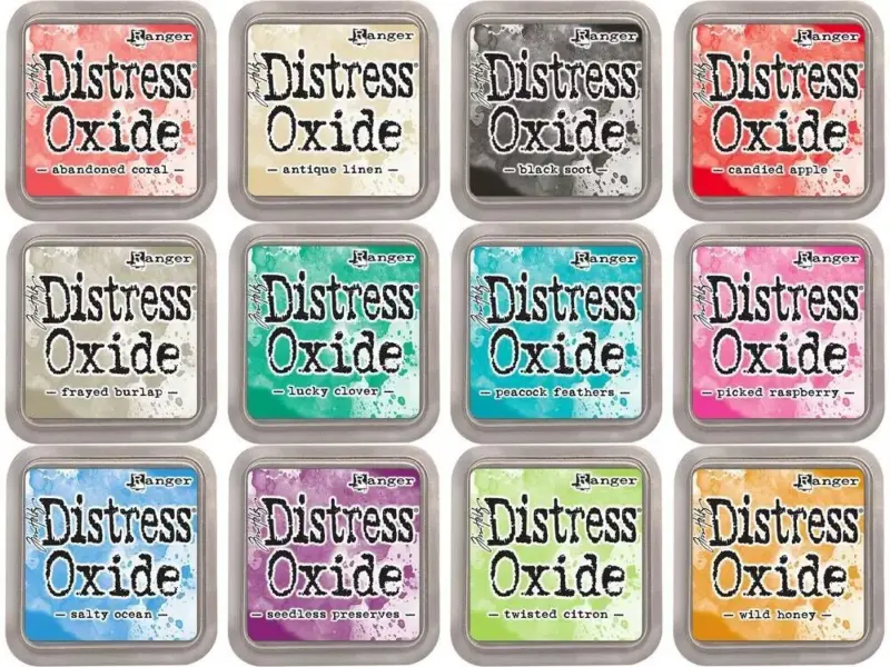 Kit 2 Tinta Distress Oxide Tim Holtz