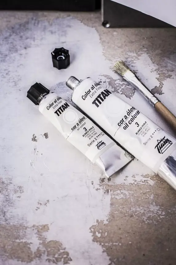TITAN ARTS - Huile Extra Fine Titan 20 Ml - 77 Sépia Série