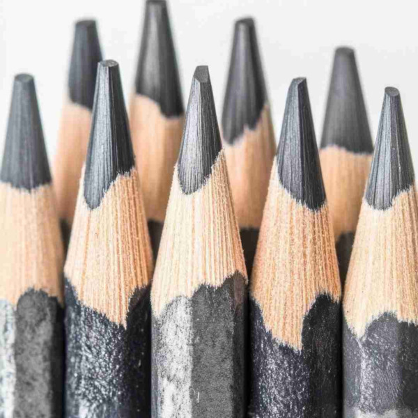 Tipos y grados de los lápices de grafito