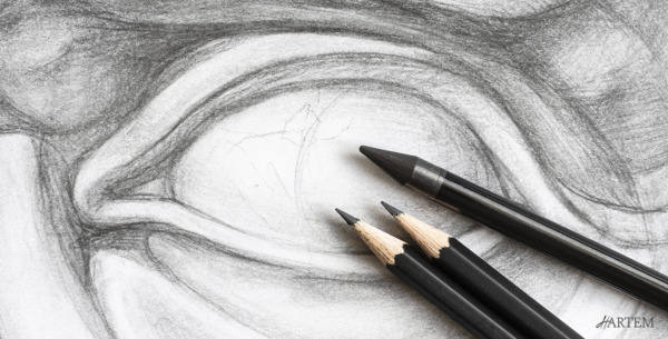 Guía de lápices de dibujo