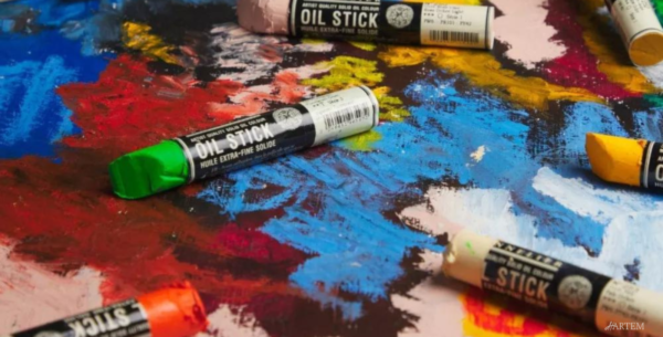 Bâtonnets de peinture à l’huile ou pastels à l’huile ? Le grand débat
