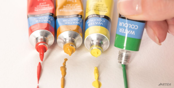 Soorten aquarelverf